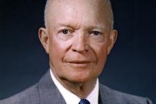 US President Dwight D. Eisenhower