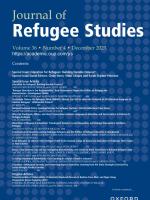 Refugee Studies - cover